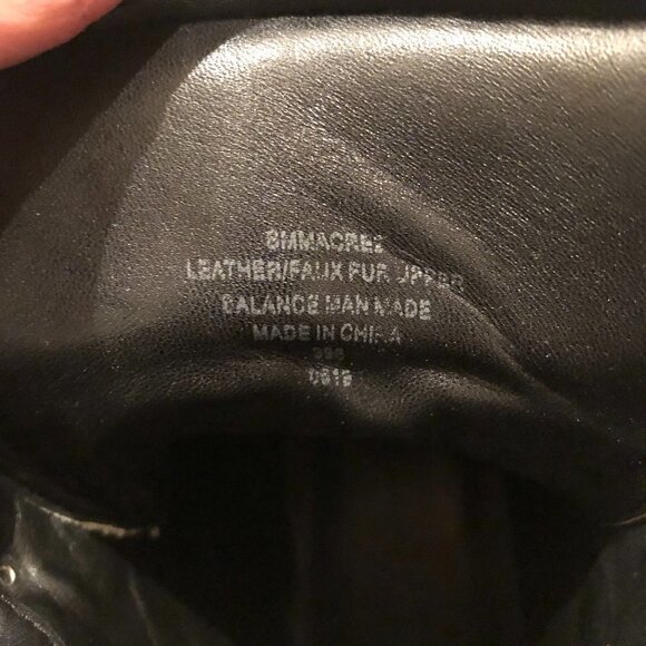 Sigerson Morrison Faux Fur Ankle Boot Size 37 1/2 Leather Macre2 White - Picture 10 of 10